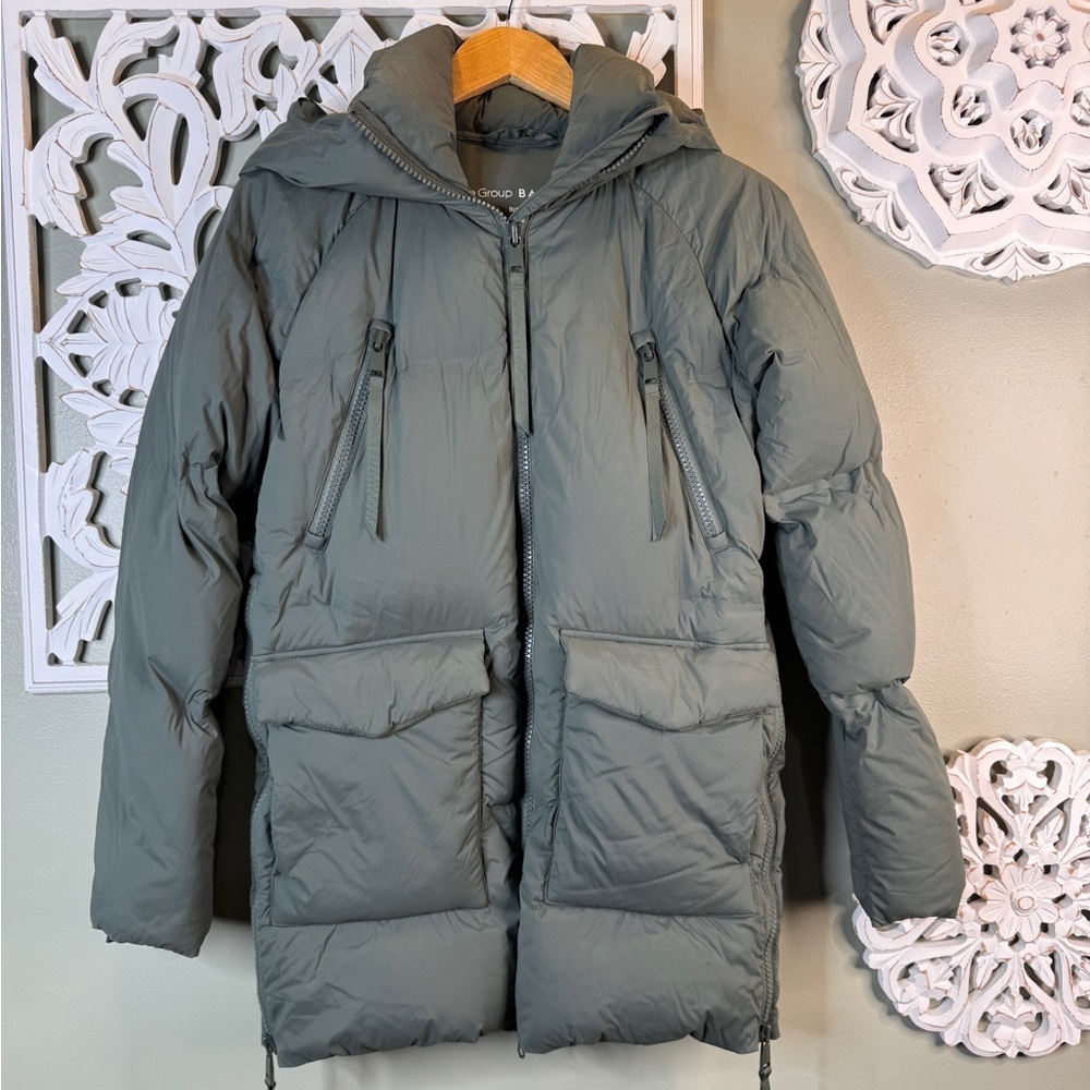 The Group Babaton Big Sky Green Olive XXS Jacket Coat